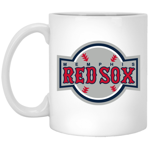 Memphis Red Sox Mug 11 oz. Ceramic Negro Leagues Baseball Team color White