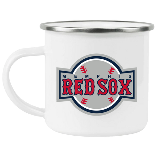 Memphis Red Sox Camping Mug 12 oz. Enamel Negro Leagues Baseball Team