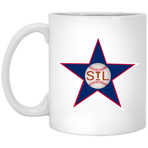 St. Louis Stars Mug 11 oz. Ceramic Negro Leagues Baseball Team color White