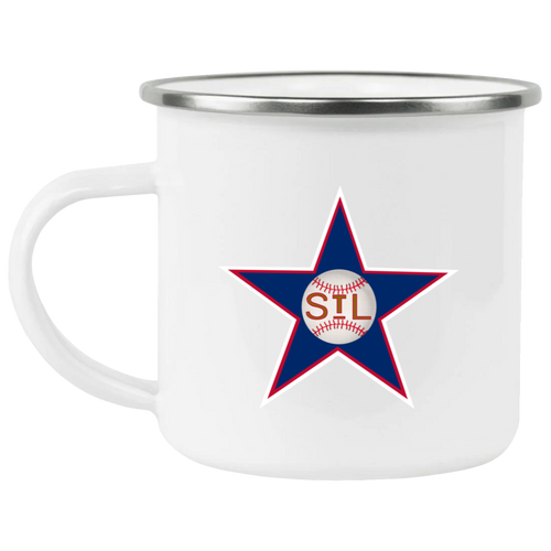 St. Louis Stars Camping Mug 12 oz. Enamel Negro Leagues Baseball Team