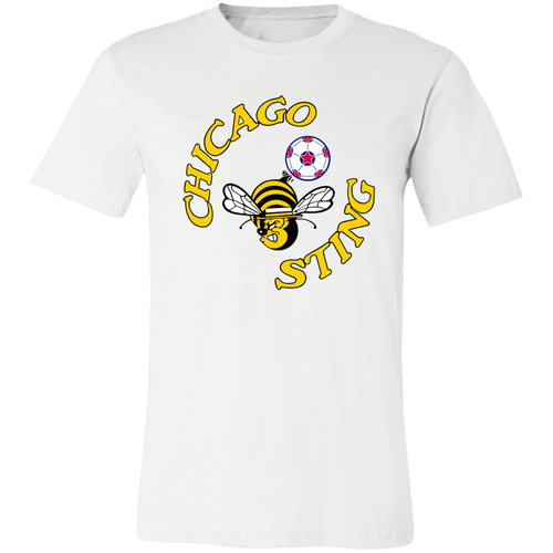 Chicago Sting T-shirt Premium NASL Soccer Team color White