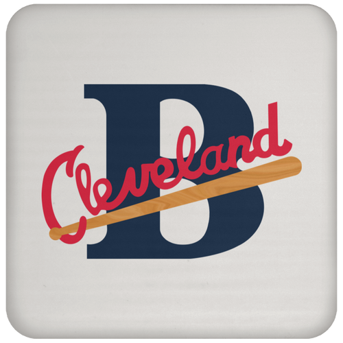 Cleveland Buckeyes Negro Leagues Baseball Drink Coaster color White