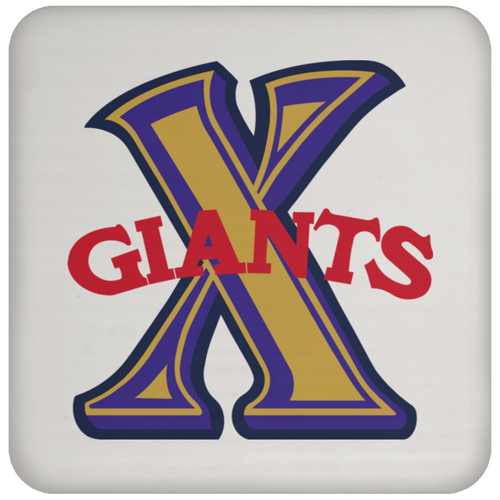 Cuban X-Giants Negro Leagues Baseball Drink Coaster color White