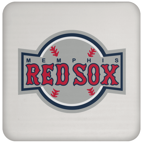 Memphis Red Sox Negro Leagues Baseball Drink Coaster color White
