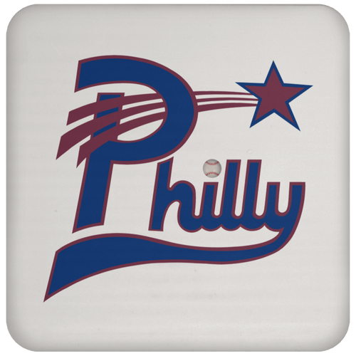 Philadelphia Stars Negro Baseball League Drink Coaster color White