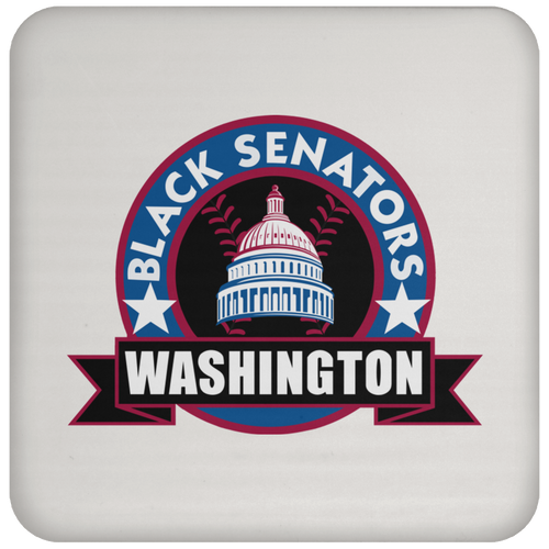 Washington Black Senators Negro Leagues Baseball Drink Coaster color White