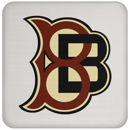 Boston Blues Negro Baseball League Drink Coaster color White