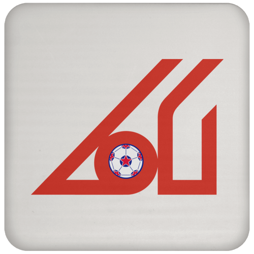 Atlanta Apollos NASL Soccer Team Coaster Pad color White