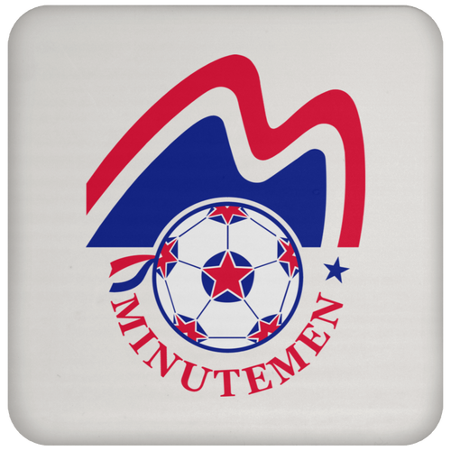 Boston Minutemen NASL Soccer Team Coaster Pad color White