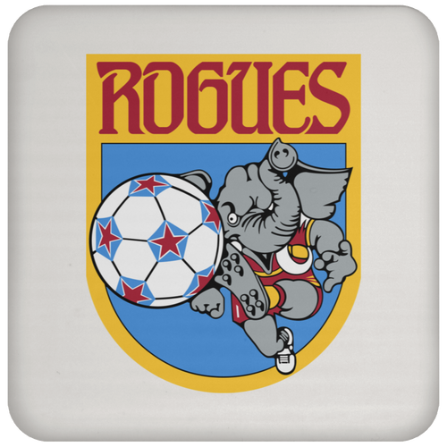 Memphis Rogues NASL Soccer Team Drink Coaster Pad color White