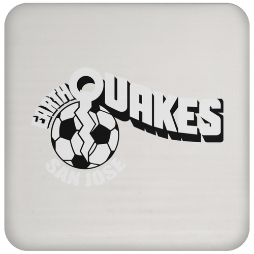 San Jose Earthquakes NASL Soccer Team Coaster Pad color White