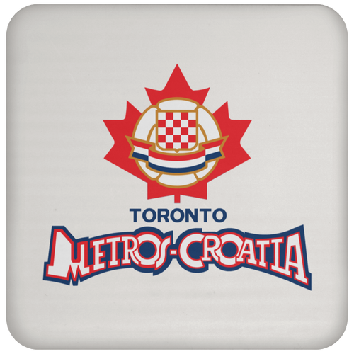 Toronto Metros-Croatia NASL Soccer Team Drink Coaster Pad color White
