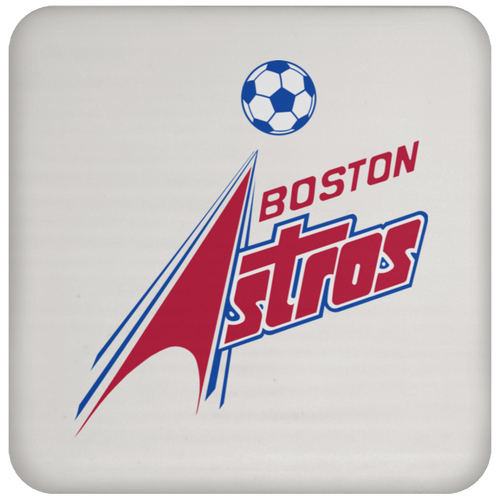 Boston Astros Drink Coaster Table Pad ASL Soccer Team color White