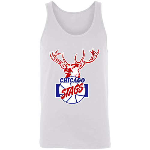 Chicago Stags NBA Tank Top National Basketball Association Team color White