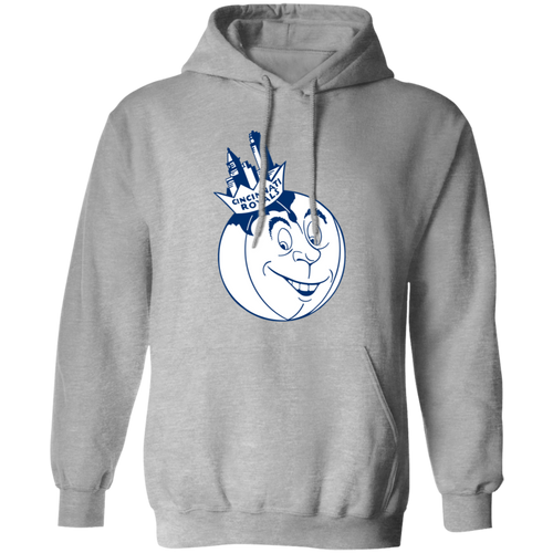 Cincinnati Royals Hoodie Pullover Classic NBA Basketball Team color Sport Gray
