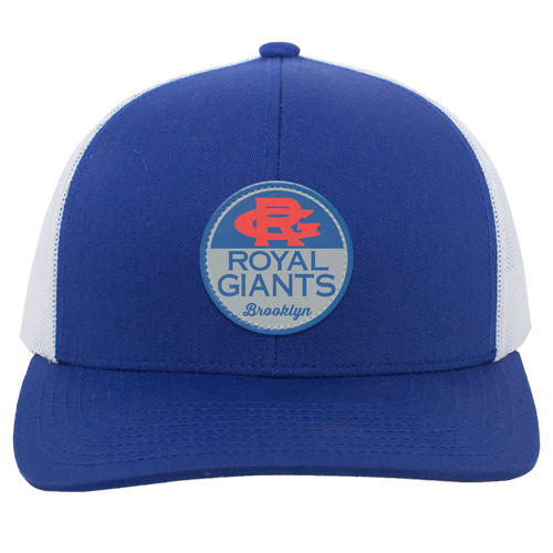 Brooklyn Royal Giants Trucker Cap Snapback Negro League Baseball color Royal Blue/White