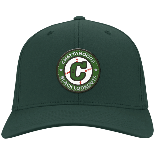 Chattanooga Black Lookouts Twill Cap Negro League Baseball Team color Hunter Green
