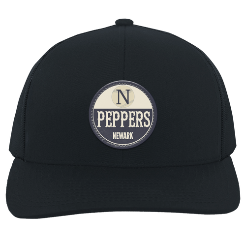 Newark Peppers Trucker Cap Snapback Negro League Baseball color Navy