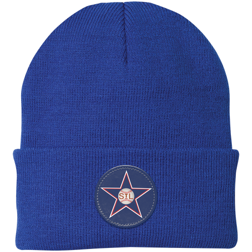 St. Louis Stars Knit Beanie Cap Negro Leagues Baseball Team color Royal Blue
