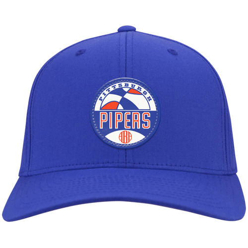 Pittsburgh Pipers ABA Basketball Team Twill Cap color Royal Blue