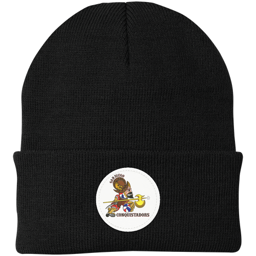 San Diego Conquistadors ABA Basketball Knit Beanie Cap color Black