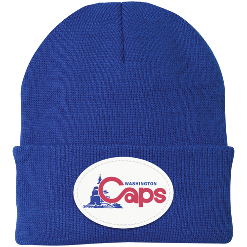 Washington Caps ABA Basketball Knit Beanie Cap color Athletic Royal Blue