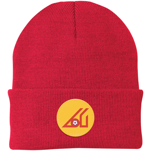 Atlanta Apollos NASL Knit Beanie Cap North American Soccer League color Red