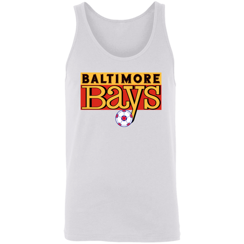 Baltimore Bays NASL Tank Top North American Soccer League Team color White