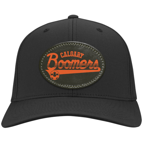Calgary Boomers Twill Cap NASL Soccer Team color Black