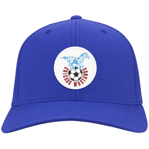 Chicago Mustangs Twill Cap NASL Soccer Team color Royal Blue