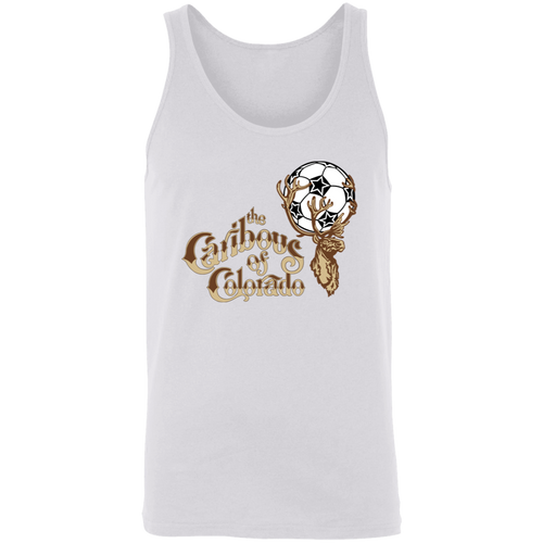 Colorado Caribous NASL Tank Top North American Soccer League Team color White