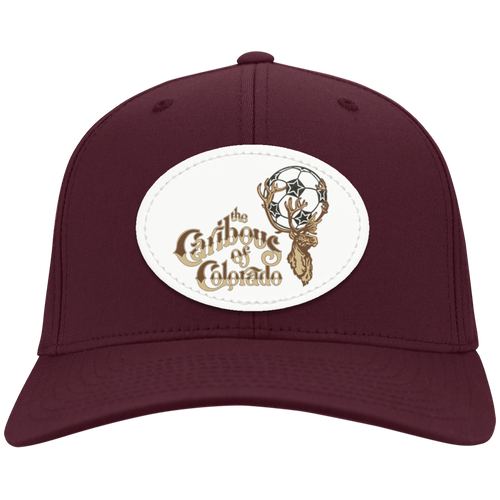 Colorado Caribous Twill Cap NASL Soccer Team color Maroon