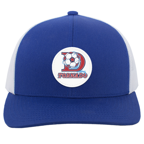 Dallas Tornado Trucker Snapback Cap NASL Soccer Team color Royal Blue/White