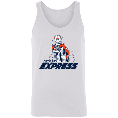 Detroit Express NASL Tank Top North American Soccer League Team color White