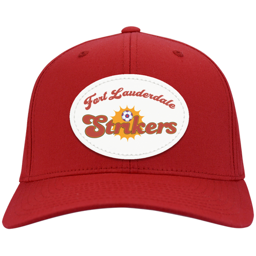 Fort Lauderdale Strikers Twill Cap NASL Soccer Team color Red