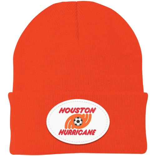 Houston Hurricane NASL Beanie Cap Knit North American Soccer League Team color Orange