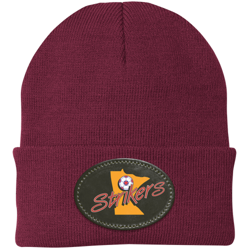 Minnesota Strikers NASL Beanie Cap Knit North American Soccer League Team color Maroon