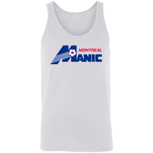 Montreal Manic NASL Tank Top | North American Soccer League Team color White