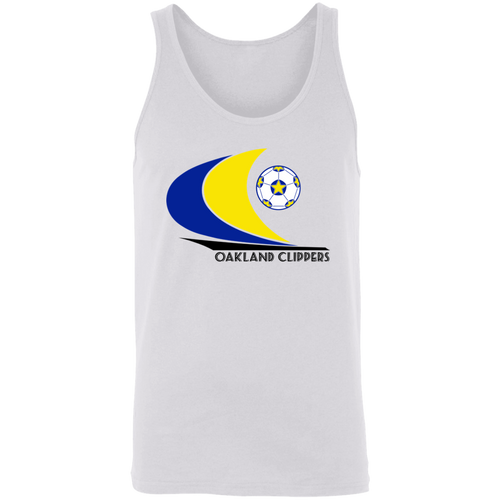 Oakland Clippers NASL Tank Top | North American Soccer League Team color White