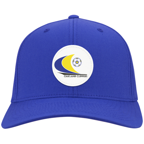 Oakland Clippers NASL Soccer Twill Cap color Royal Blue