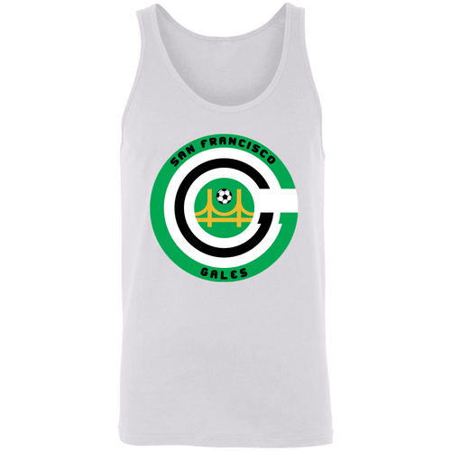 San Francisco Gales NASL Tank Top North American Soccer League Team color White