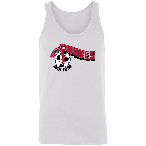 San Jose Earthquakes NASL Tank Top North American Soccer League Team color White