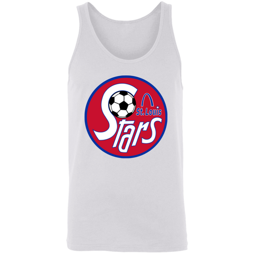 St. Louis Stars NASL Soccer Tank Top North American Soccer League Team color White