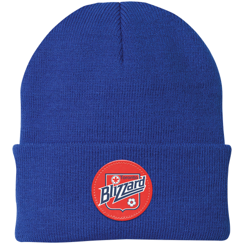 Toronto Blizzard NASL Beanie Cap Knit North American Soccer League Team color Royal Blue