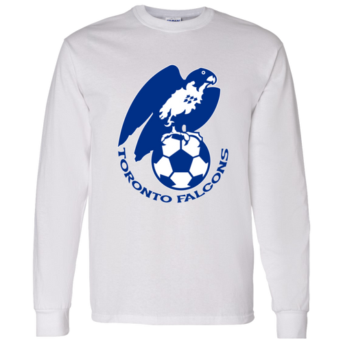 Toronto Falcons NASL Long Sleeve Shirt North American Soccer League Team color White