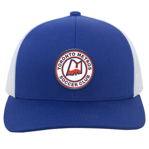 Toronto Metros Trucker Snapback Cap NASL Soccer Team color Royal Blue/White