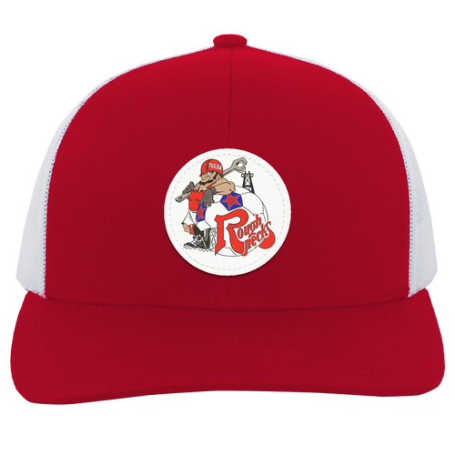 Tulsa Roughnecks Trucker Snapback Cap NASL Soccer Team color Red/White