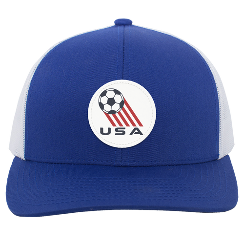 Team USA Soccer National Team Trucker Cap color Royal/White