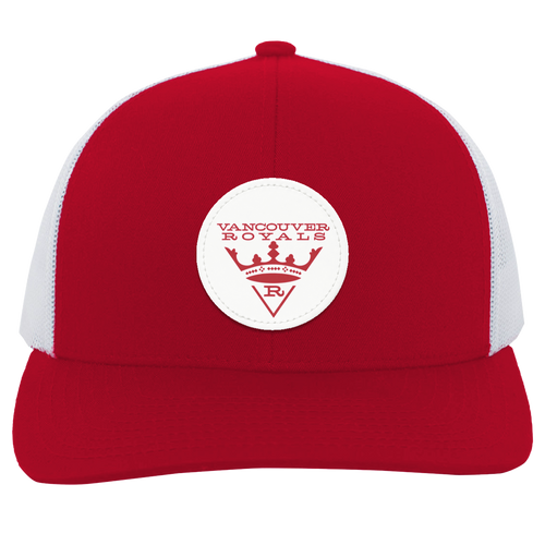 Vancouver Royals Trucker Snapback Cap NASL Soccer Team color Red/White
