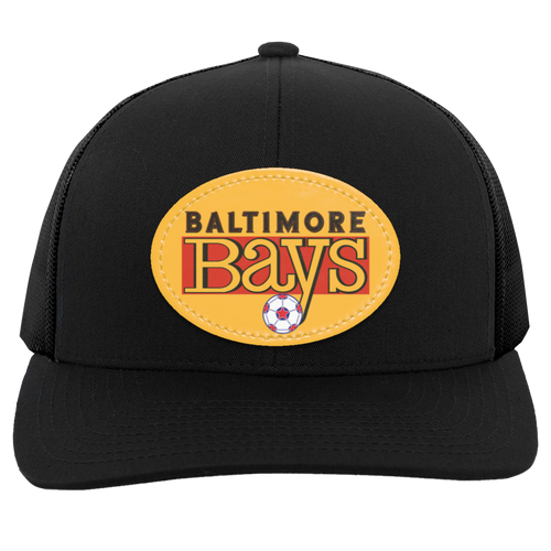 Baltimore Bays Trucker Snapback Cap NASL Soccer Team color Black
